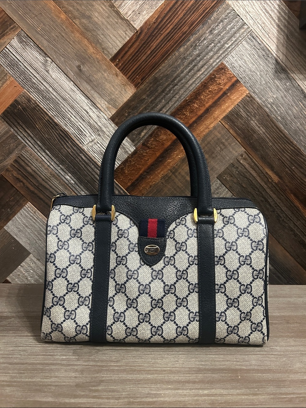Vintage Gucci Boston Bag